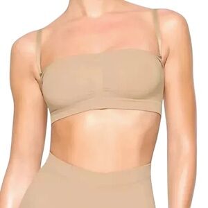 Skims Seamless Sculpt Bandeau Clay L